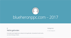 Desktop Screenshot of blueheronppc.com