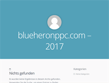 Tablet Screenshot of blueheronppc.com